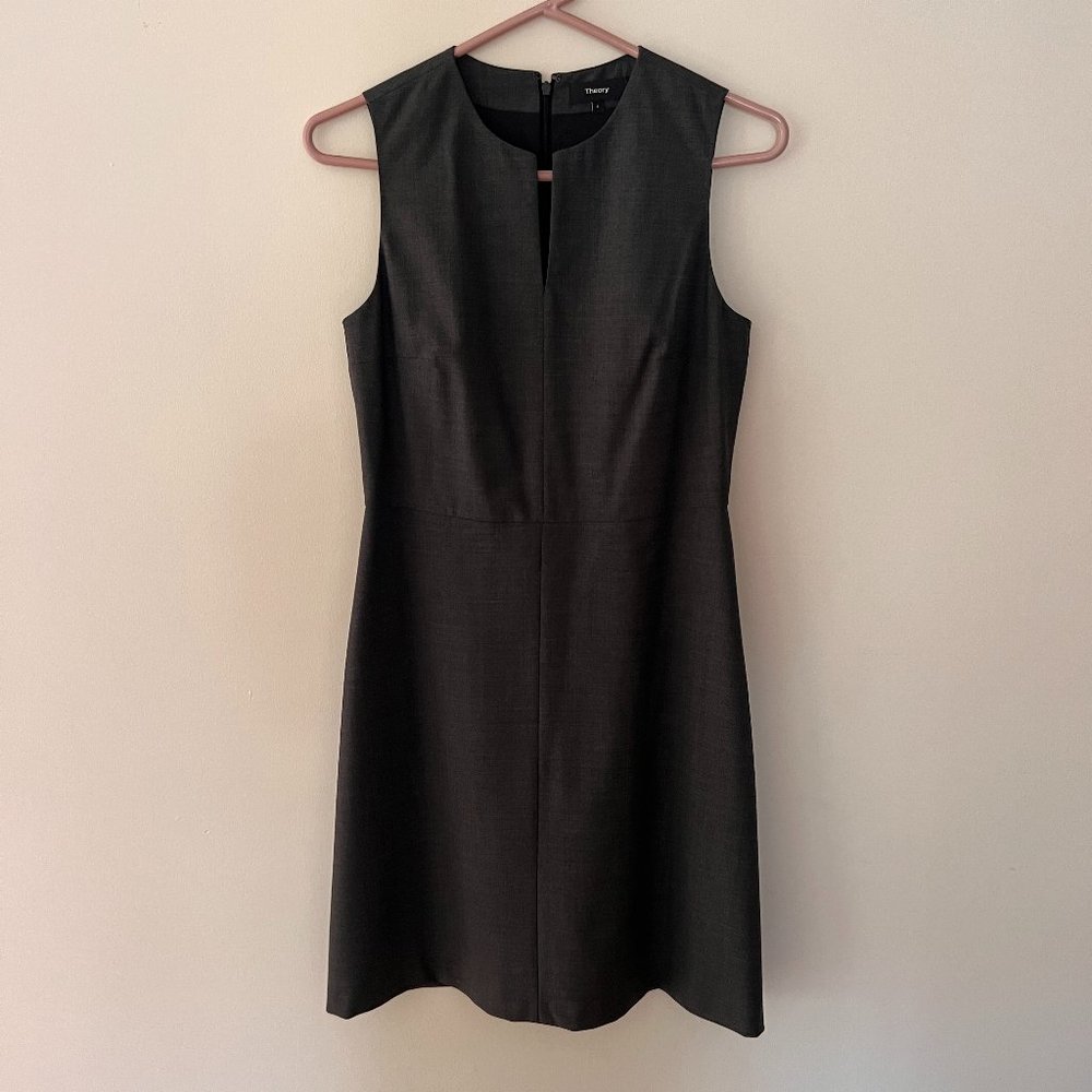 Theory Charcoal Dress Size 4